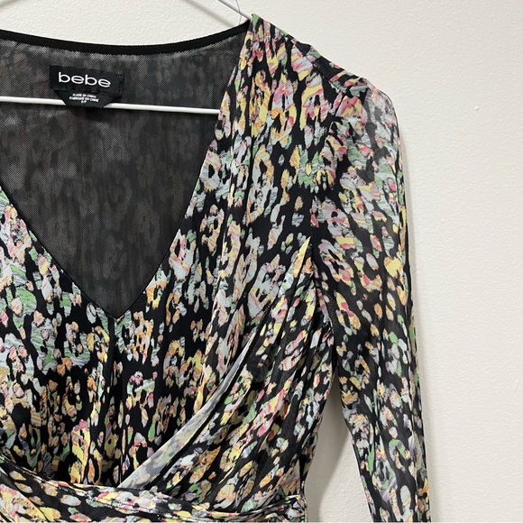 BEBE MESH PRINTED BODY SUIT - Picture 6 of 15